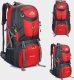 Plecak turystyczny RG Camp trekkingowy na wycieczki w góry Everest 50L czerwony 3