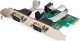 Kontroler Digitus Kontroler COM DIGITUS PCIe, 2x RS-232/COM, Low Profile, Chipset AX99100 1