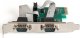 Kontroler Digitus Kontroler COM DIGITUS PCIe, 2x RS-232/COM, Low Profile, Chipset AX99100 2