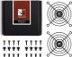 Noctua Noctua NA-FG1-8 Sx2 Lüftergitter, 80 mm - schwarz 2
