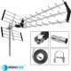 Antena RTV Signaflex Antena telewizyjna Signaflex HD-28E KIERUNKOWA ZEWNĘTRZNA ANTENA DVB-T2 470-862 MHz 4