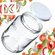 Kadax 48x Słoik Szklany 720ml Dżem Ogórki Zakrętka 82mm 3