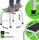 Kadax KADAX Drabinka Domowa 150kg Taboret Podest Stalowa 2