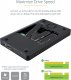 Kieszeń StarTech StarTech.com 4 Bay Thunderbolt 3 NVMe Enclosure, For M.2 NVMe SSD Drives, 1x DisplayPort Video/ 2x TB3 Downstream Ports, 40Gbps, 72W Power Supply, External Hard Drive Enclosure, SSD enclosure, M.2, M.2, 40 Gbit/s, USB connectivity, Black 9
