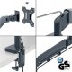 Leitz Uchwyt biurkowy na 2 monitory 17" - 32" (65380089) 4