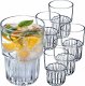 Kadax 6x KADAX Szklanki Do Napojów Zimnych 320ml Drinków Wody Zestaw Szklanek 1