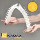 Kadax Plastikowe Kolce Na Ptaki Gołębie Listwa 3,5x52 cm 3