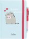 Pusheen Pusheen - Notanik + długopis latarka z kolekcji Purrfect Love 1