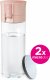 Brita Butelka filtrująca Vital Pastelowa brzoskwinia + 2 filtry MicroDisc 600ml 3