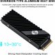 Radiator do dysku SSD M.2 PS5 PC EZDIY-FAB NVME Termopad 5