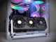 Uchwyt do karty graficznej Regulowany EZDIY-FAB Riser Biały PCIE 4.0 Vertical GPU 1