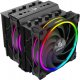 Chłodzenie CPU Akasa AKASA chladič CPU SOHO H7 Dual Tower RGB, 2x 120mm, LGA1700, AM5 2