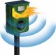 NO PEST Ultradźwiękowy, solarny odstraszacz na dzikie zwierzęta Flame Guard 5