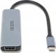 HUB USB Dicota Hub USB-C 5 w 1 Video Hub 4K PD 100W 4