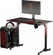 Biurko Diablo Chairs X-Mate 1000 Czarno-Czerwone 100 cmx60 cm 1