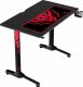 Biurko Diablo Chairs X-Mate 1000 Czarno-Czerwone 100 cmx60 cm 3