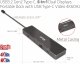 HUB USB Club 3D Club 3D dokovací stanice USB-C 3.2 Gen1 6in1 Hub 1x USB-C Video 4K60Hz, 1x HDMI 4K60Hz, 2x USB-A, USB-C PD 100W, RJ45 10