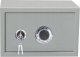 Smith&Brown Sejf mechaniczny na zamek szyfrowy z pokrętłem biały SNBSSM-01 1