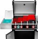 Lehmann Arizona 4+1 Grill ogrodowy gazowy 16 kW 41.5 cm x 70 cm 3