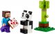 LEGO Minecraft Steve i mała panda (30672) 2