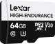 Karta Lexar High-Endurance MicroSDXC 64 GB Class 10 UHS-I/U3 V30 (LMSHGED064G-BCNNG) 2
