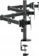 LogiLink Uchwyt biurkowy na 3 monitory 17" - 27" (BP0173) 5
