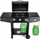Lehmann Texas 3+1 Grill ogrodowy gazowy 8.4 kW 32.5 cm x 53 cm 12