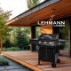 Lehmann Texas 3+1 Grill ogrodowy gazowy 8.4 kW 32.5 cm x 53 cm 2