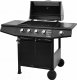 Lehmann Ohio Grill ogrodowy gazowy 9.3 kW 32.5 cm x 61 cm 1