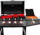Lehmann Ohio Grill ogrodowy gazowy 9.3 kW 32.5 cm x 61 cm 13