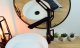 Sotbe SOTBE LOFT SVART bateria wannowa ścienna + wysoka bateria umywalkowa ruchoma 4