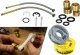 Sotbe SOTBE LOFT SVART GOLD bateria wannowa ścienna + bateria umywalkowa stojąca ROSE GOLD 9