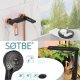 Sotbe SOTBE LOFT SVART GOLD bateria wannowa ścienna + wysoka bateria umywalkowa czarno złota ROSE GOLD 13