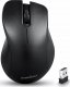 Mysz Perixx Mysz bezprzewodowa Perixx PERIMICE-621 optyczna 1600dpi 2.4 GHz, czarna, silent, cicha, bezklikowa 1