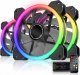 Wentylator EZDIY-FAB Dual-Ring 120mm 3-pack (EZDPR044-11) 1