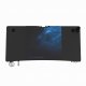 Biurko Ultradesk Level V2 BLUE Czarne 140 cm x 68 cm Niebieska podkładka 8