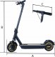 Hulajnoga elektryczna Xrider Hulajnoga Elektryczna Miejska XRIDER M10 12Ah Bateria LG 500W 6