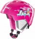 Uvex Kask narciarski dziecięcy Uvex Manic Penguin różowy 51-55 1