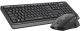 Klawiatura + mysz A4Tech A4tech FGS1035Q, bezprzewodowy biurowy zestaw klawiatura z myszą, szary 2