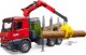 Bruder Ciężarówka Mercedes Benz Arocs z dźwigiem do przewozu drewna + 3 kłody (GXP-882721) 6
