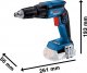 Bosch BOSCH. SCREWDRIVER FOR G-KY BOARDS GTB 185-LI 2x2.0Ah +MA55 3
