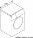 Pralka Bosch Bosch | WGB244ALSN | Washing Machine | Energy efficiency class A | Front loading | Washing capacity 9 kg | 1400 RPM | Depth 59 cm | Width 60 cm | Display | LED | Steam function | White 8