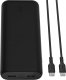 Prestigio Powerbank BoostCharge 20k mAh 20w Compact 3 port czarny 2