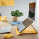 The Wanderer LEITZ Podstawka pod laptopa Ergo Cosy  żółta 6