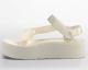 Teva Sandały damskie Flatform Universal Białe r. 37 2