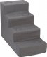 Welsti Schody dla psa Welsti 40cm 4 stopnie ciemne szare w łapki 2