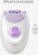 Depilator Braun Braun Silk-épil 3 3-000 biało-fioletowy 7