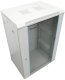 Szafa XtendLan 19" szafa rackowa ścienna 18U 600x450, nosność 60 kg, szklane drzwi, spawany, szary 2