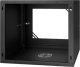 Szafa Lexi-NET LEXI-Net 19" nástěnný rozvaděč Basic 9U 525x450, skleněné dveře, bez zad, rozložený, černý 2