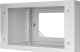 Szafa Lexi-NET LEXI-Net 19" nástěnný rozvaděč Basic 6U 520x350, skleněné dveře, bez zad, rozložený, šedý 18